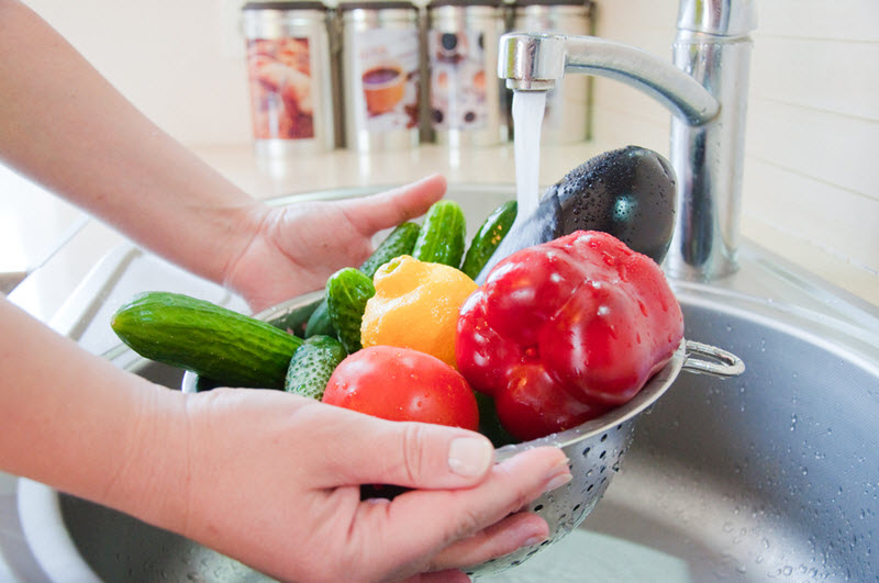 desinfectar alimentos